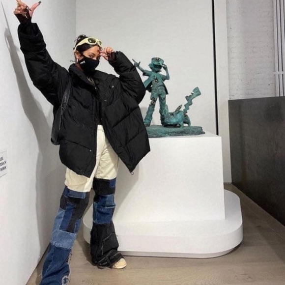 NWT Jaded London Patchwork Jeans Size 24 - Picture 4 of 9